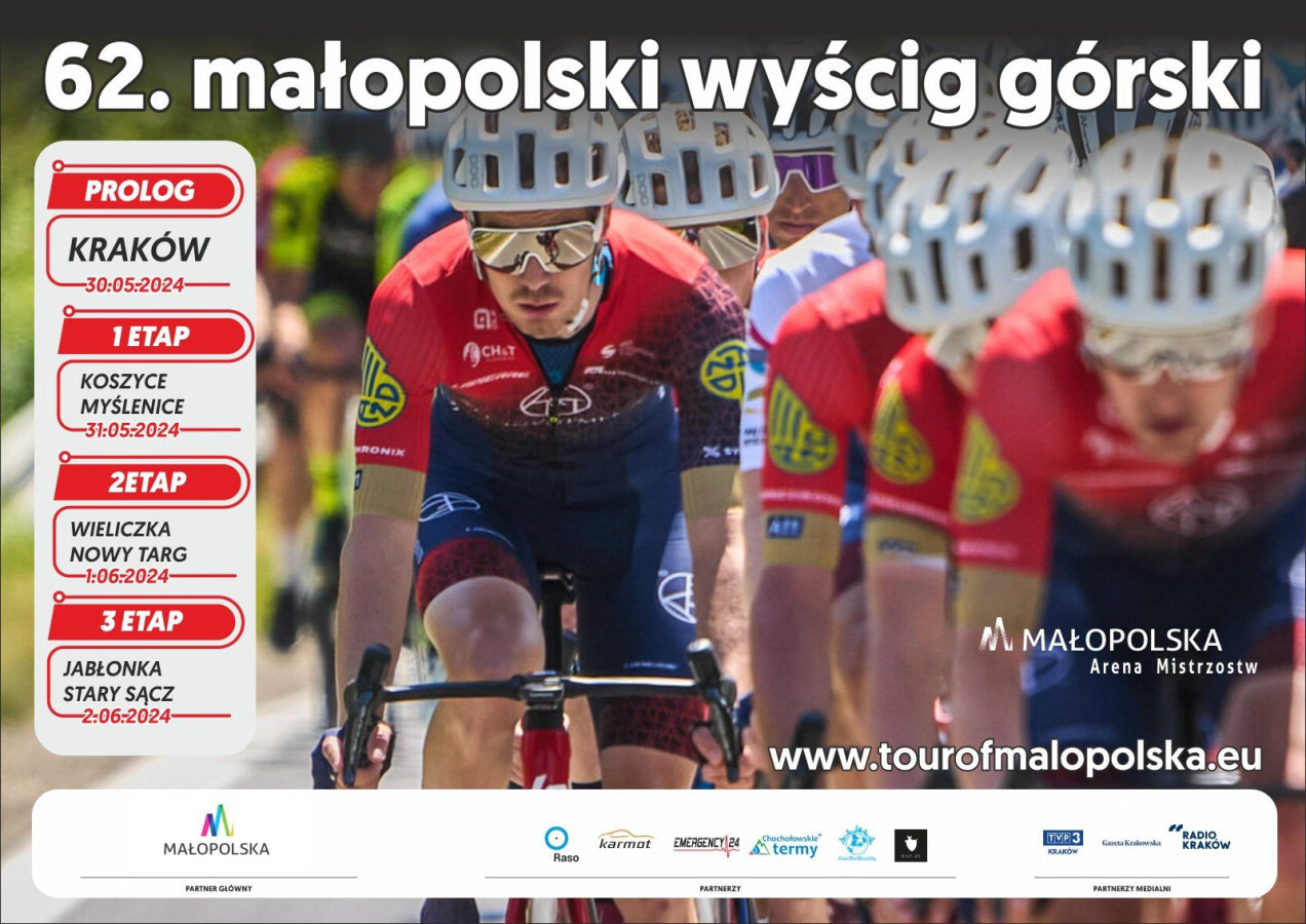 Uwaga - Wyścig kolarski 31 maja!