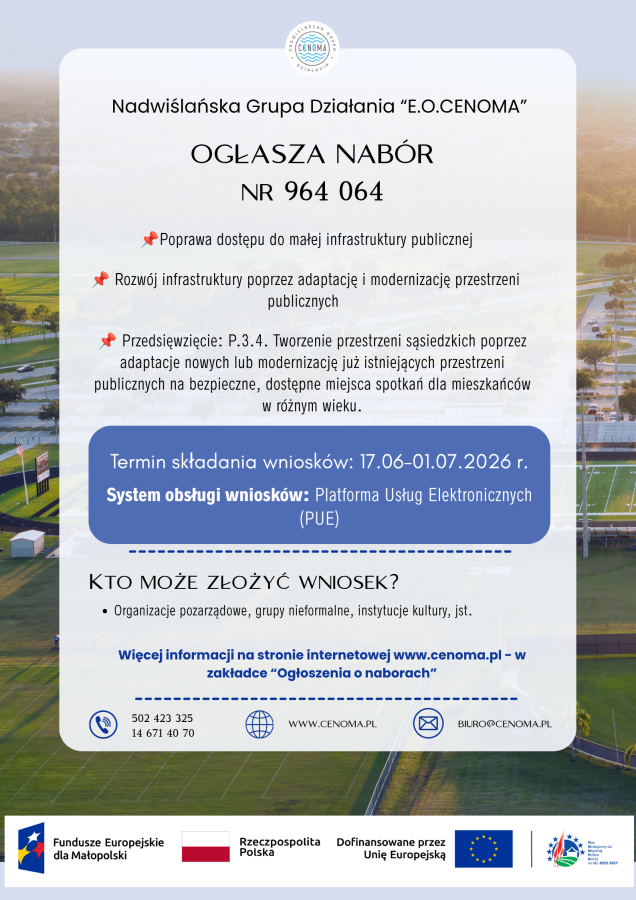 Rusza nabór na tworzenie i modernizację przestrzeni sąsiedzkich