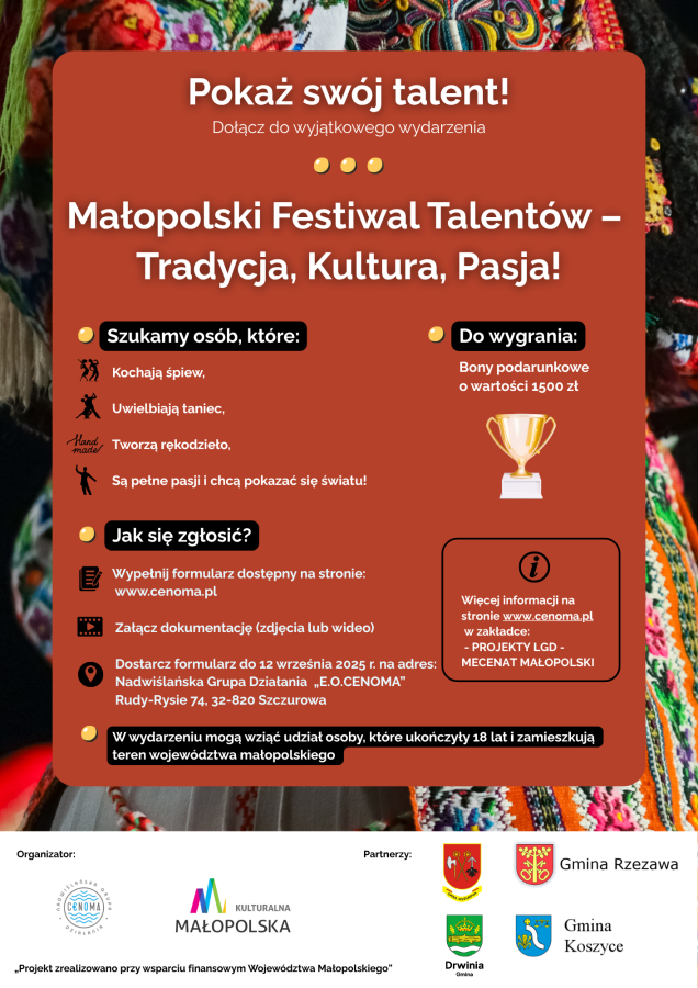 Małopolski Festiwal Talentów – Tradycja, Kultura, Pasja