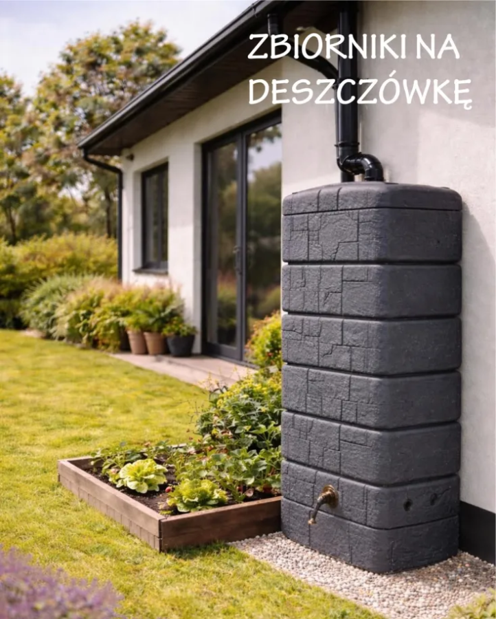 Nabór na bezpłatne użyczenie mieszkańcom zbiorników na deszczówkę o pojemności 500  i  700 litrów.